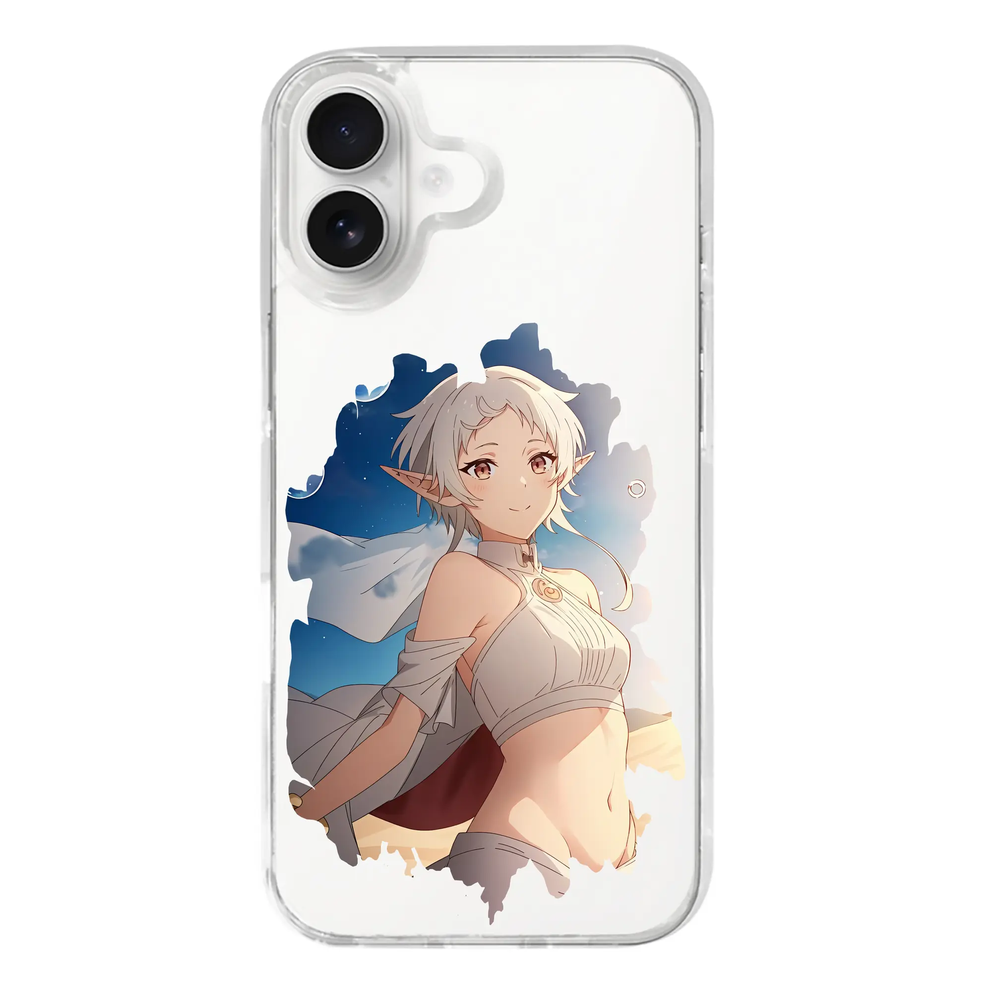 無職転生 グッズ,シルフィエット - iPhone 17シリーズ 透明スマホケース – 薄型・耐衝撃・精密フィット保護カバー